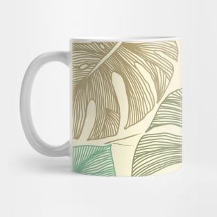 Tropical hand drawn design Mug